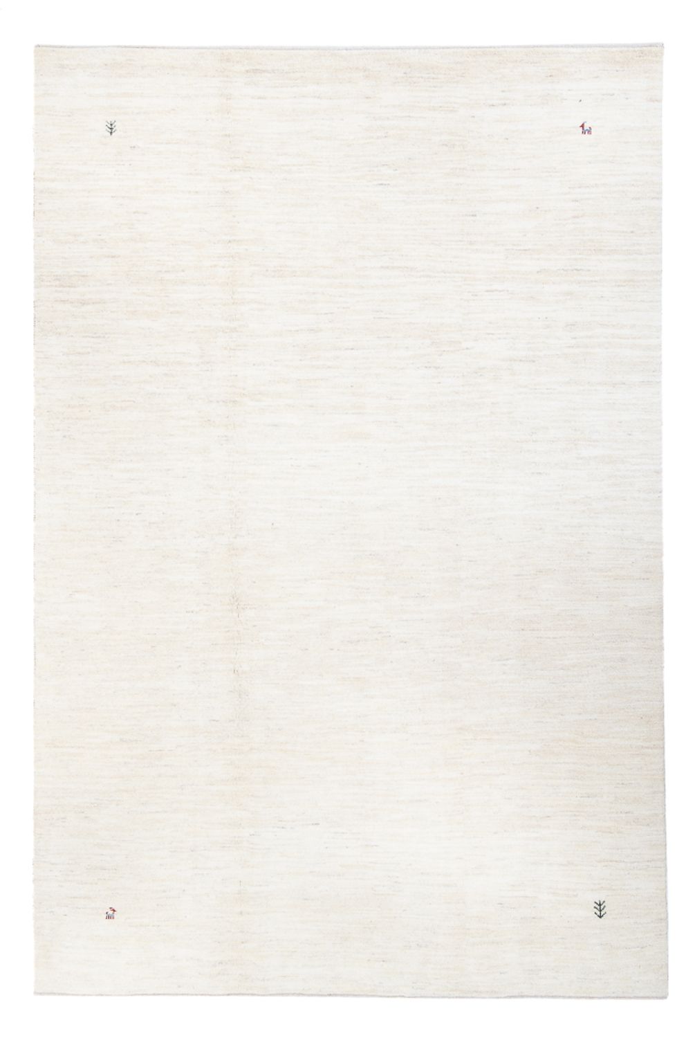 Gabbeh Teppich - Perser - 296 x 204 cm - weiß