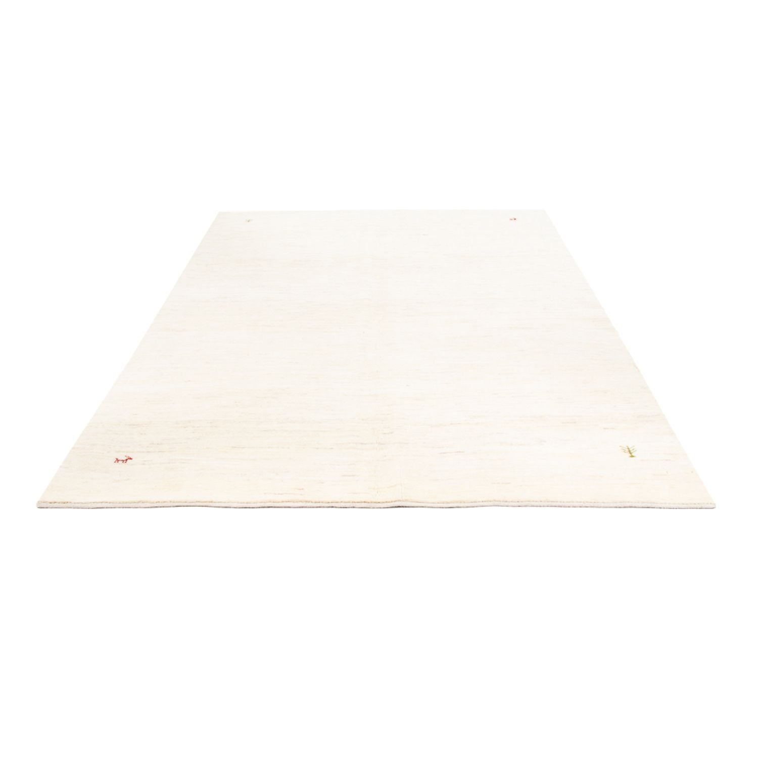 Gabbeh Teppich - Perser - 253 x 171 cm - weiß
