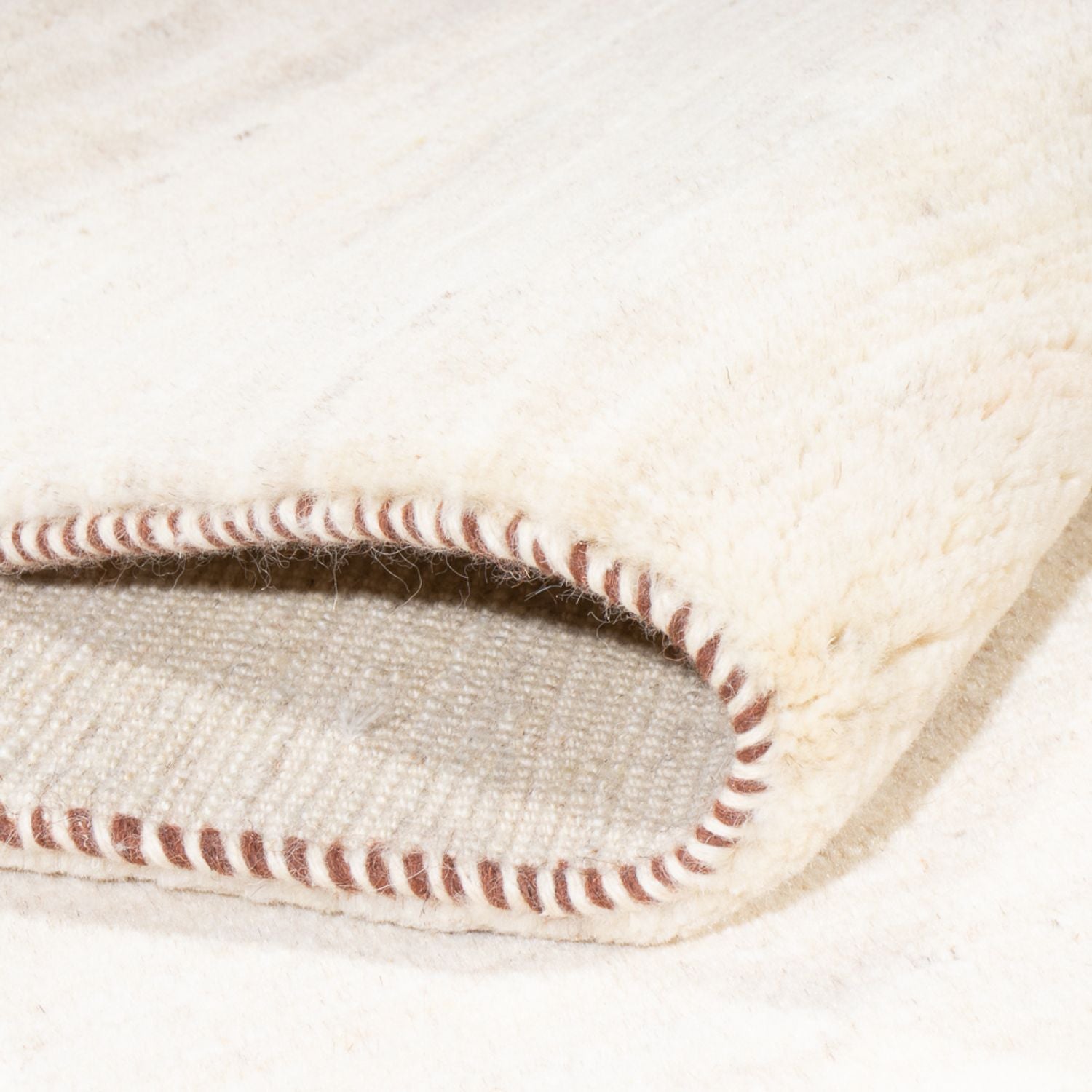 Gabbeh Teppich - Perser - 250 x 173 cm - weiß
