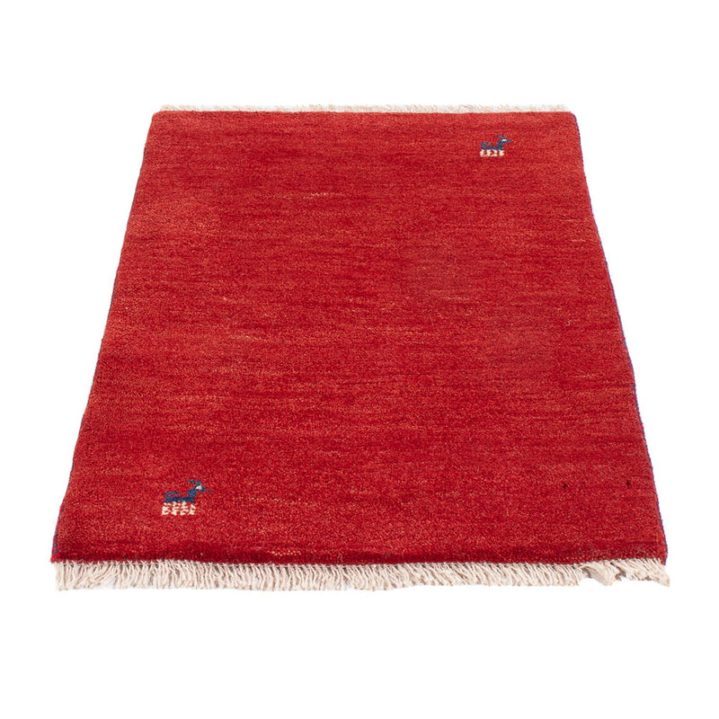Gabbeh Teppich - Perser - 87 x 60 cm - rot