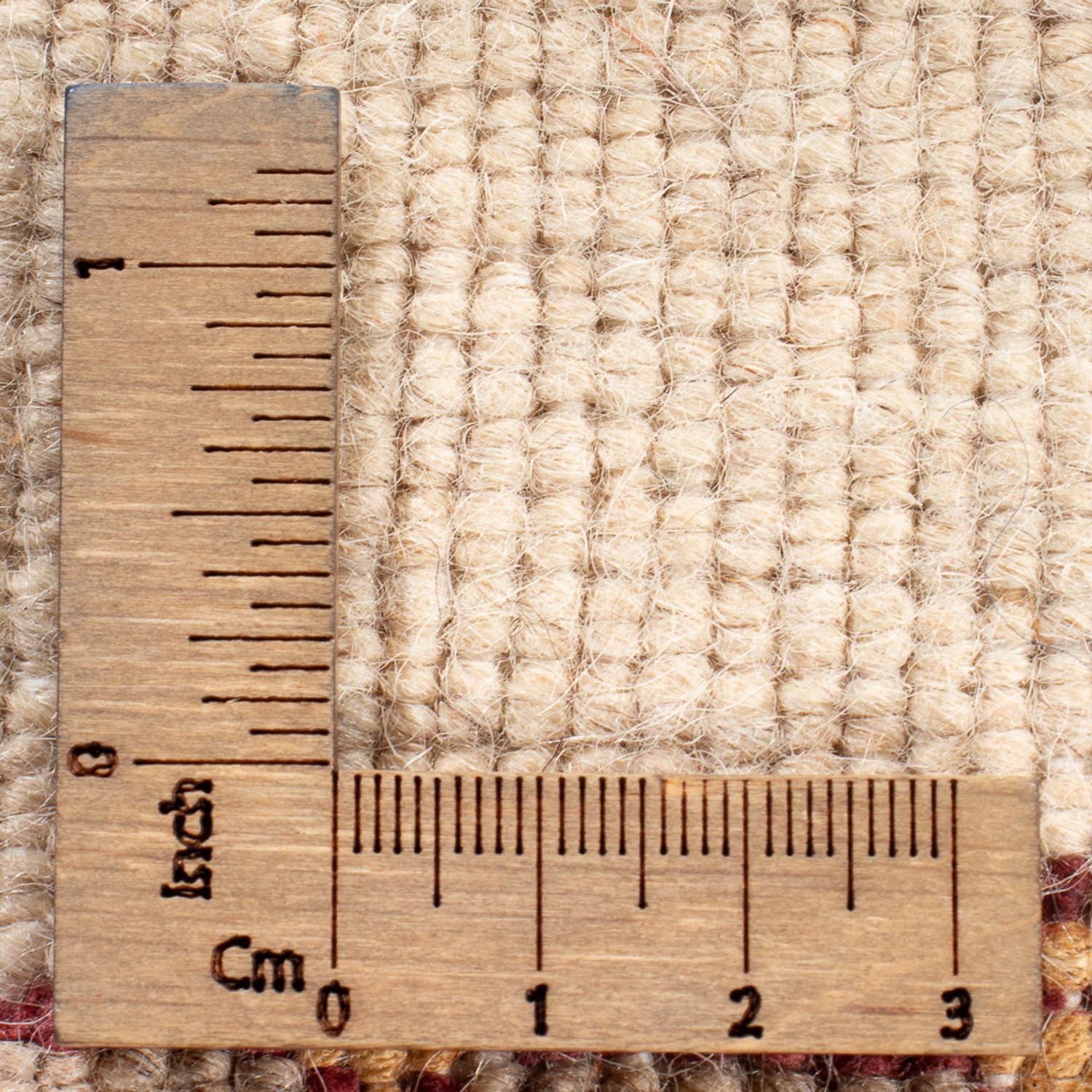 Gabbeh Teppich - Loribaft Softy - 182 x 125 cm - hellbeige