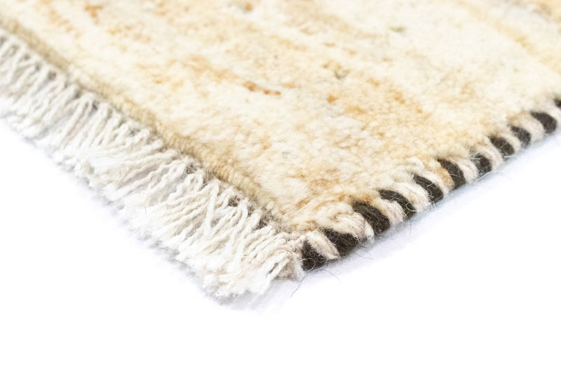 Gabbeh Teppich - Perser 60 x 40 cm - beige