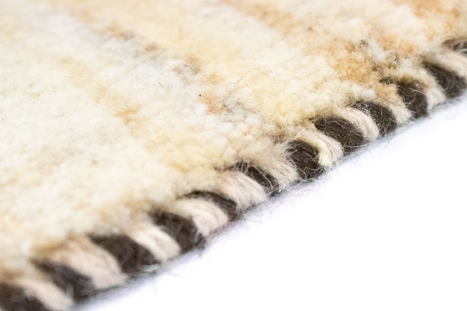 Gabbeh Teppich - Perser 60 x 40 cm - beige
