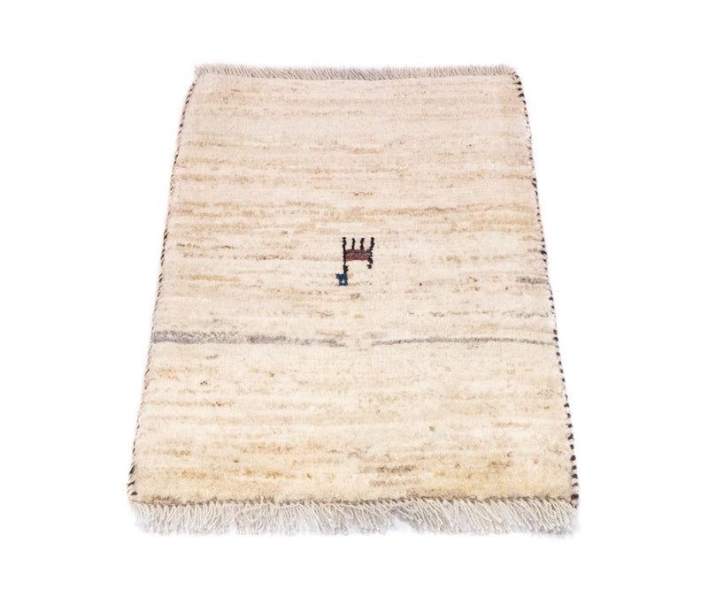 Gabbeh Teppich - Perser 60 x 40 cm - beige