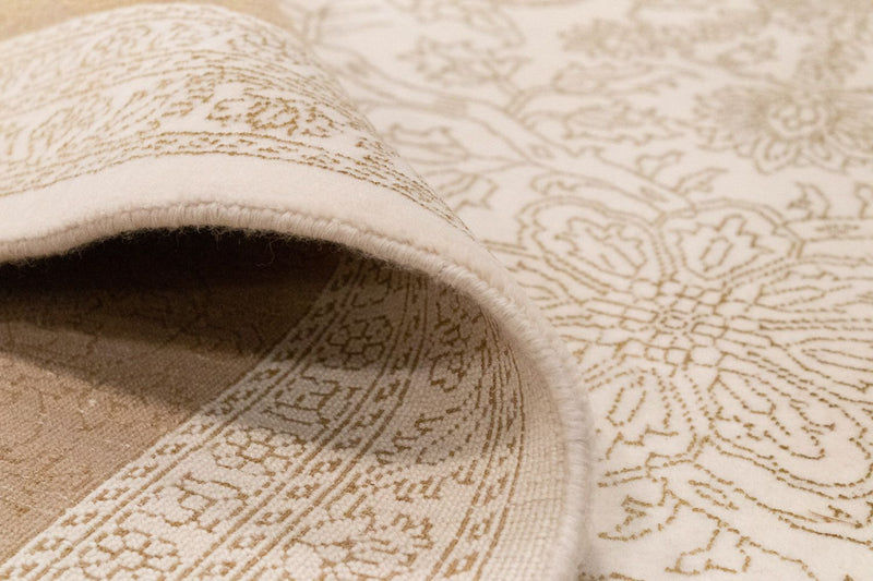 Designer Teppich 357 x 251 cm - beige