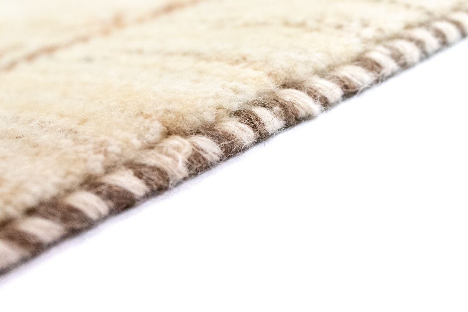 Gabbeh Teppich - Loribaft Perser 275 x 195 cm - beige