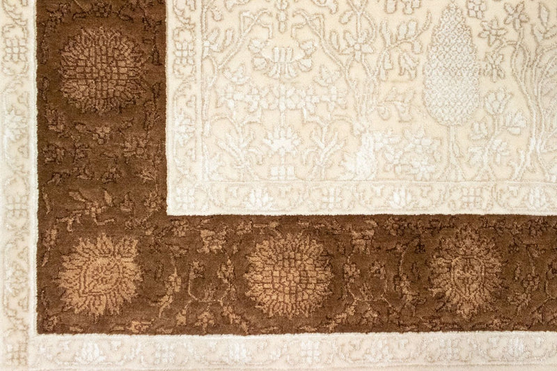 Designer Teppich 240 x 173 cm - beige