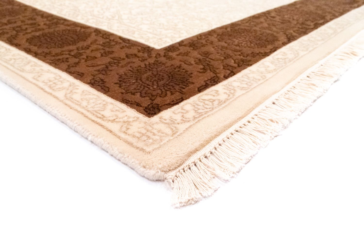 Designer Teppich 240 x 173 cm - beige