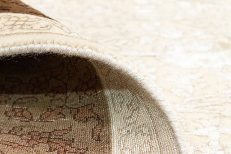 Designer Teppich 240 x 173 cm - beige