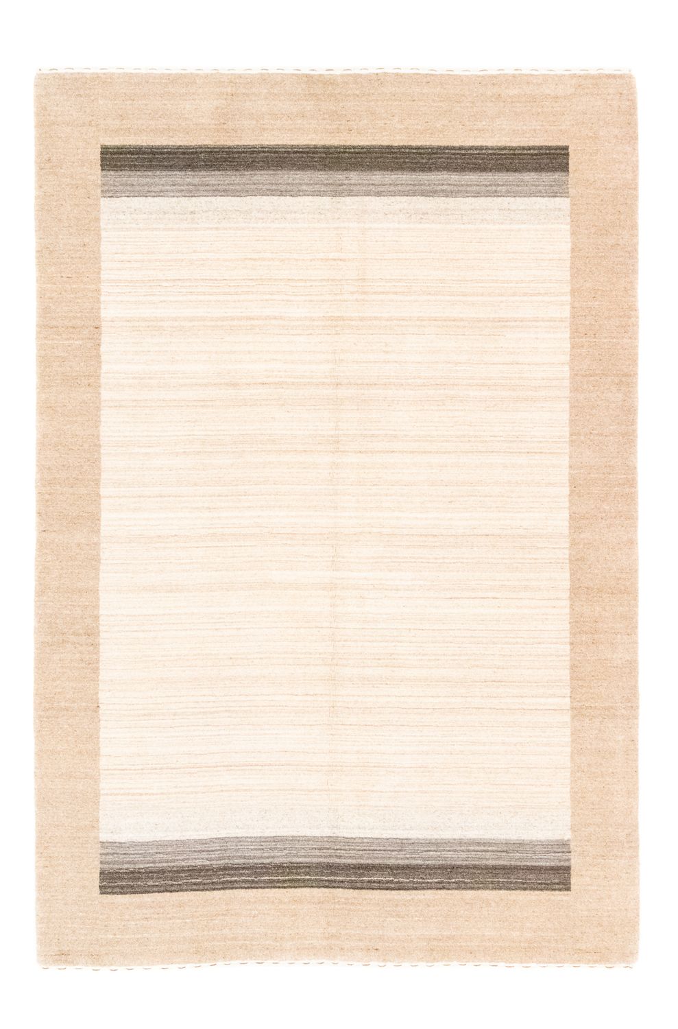 Gabbeh Teppich - Loribaft Softy 245 x 169 cm - beige