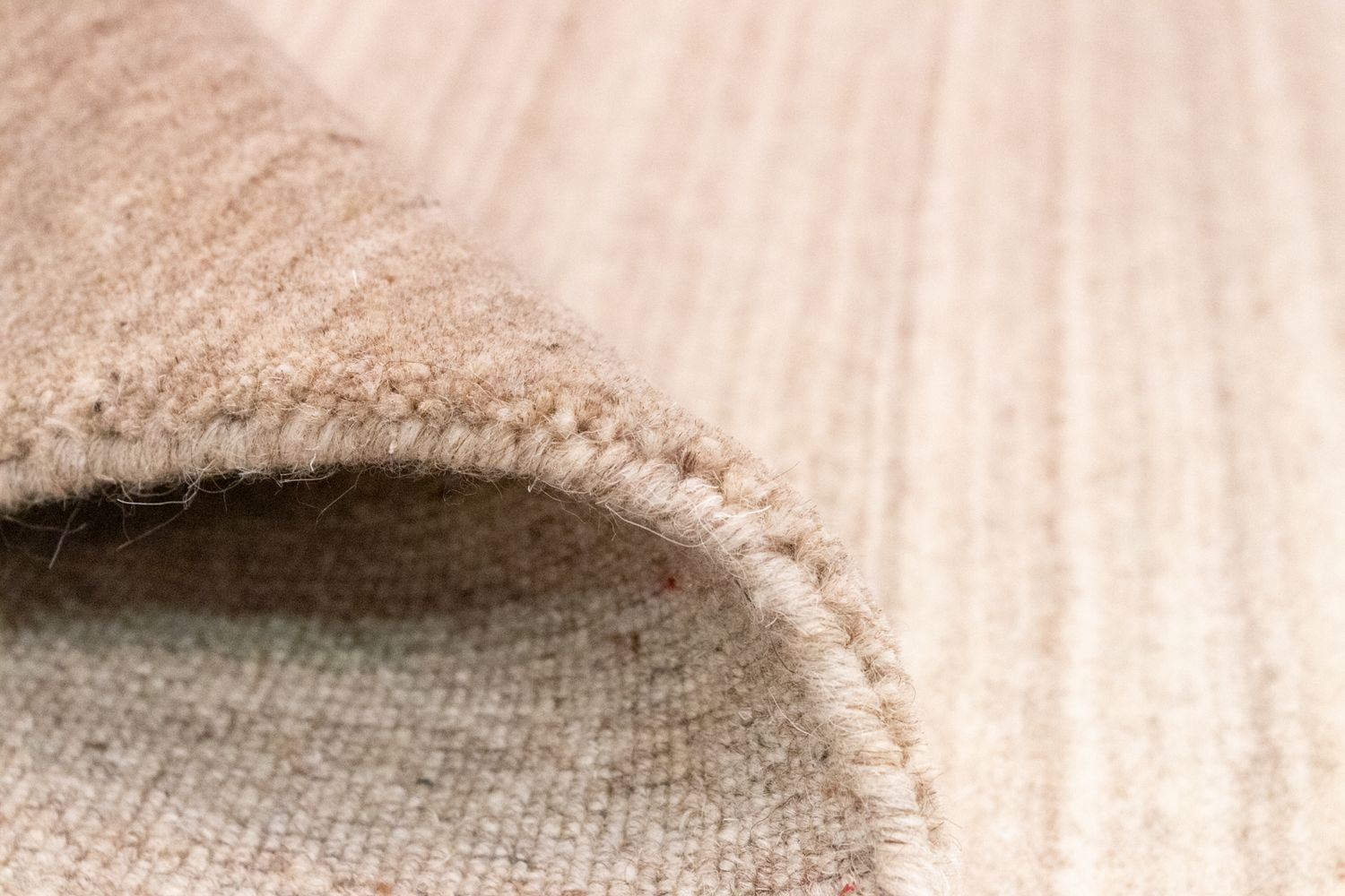 Gabbeh Teppich - Loribaft Softy 245 x 169 cm - beige