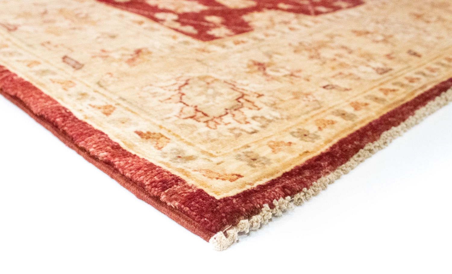 Ziegler Teppich 204 x 125 cm - rot