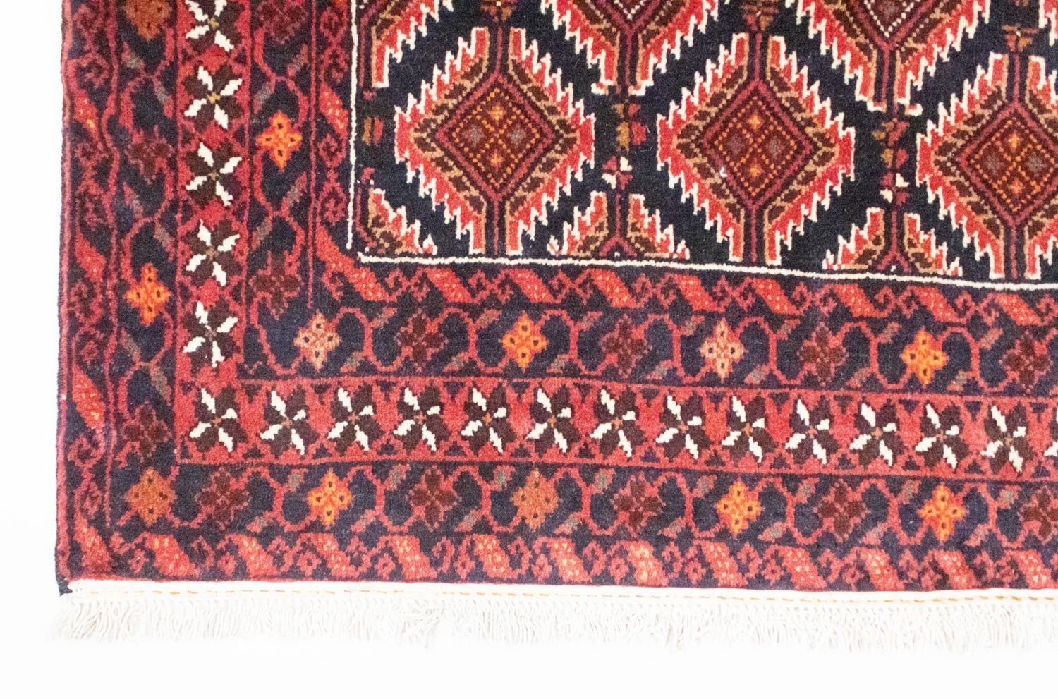 Belutsch Teppich 185 x 102 cm - rot