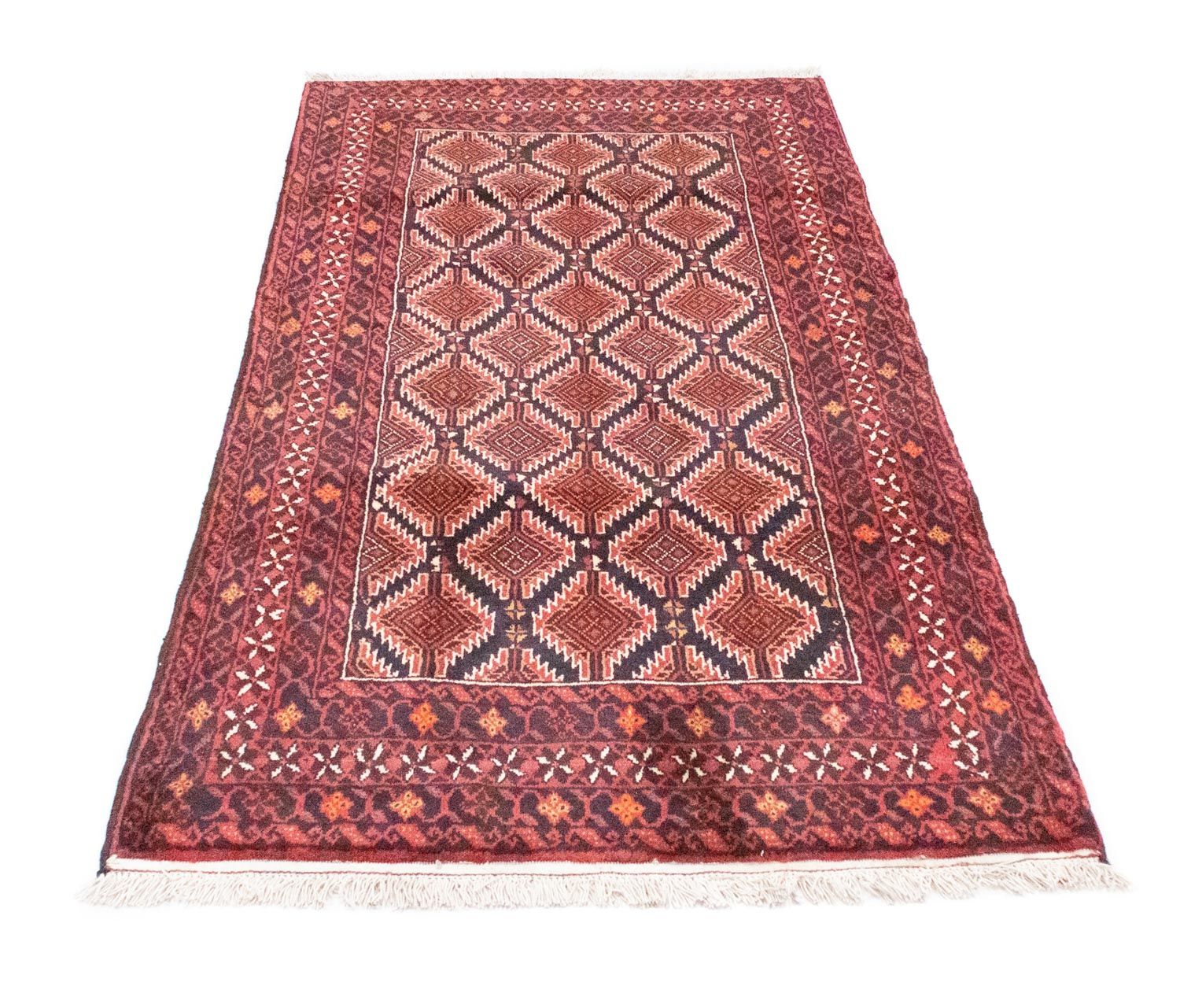 Belutsch Teppich 185 x 102 cm - rot