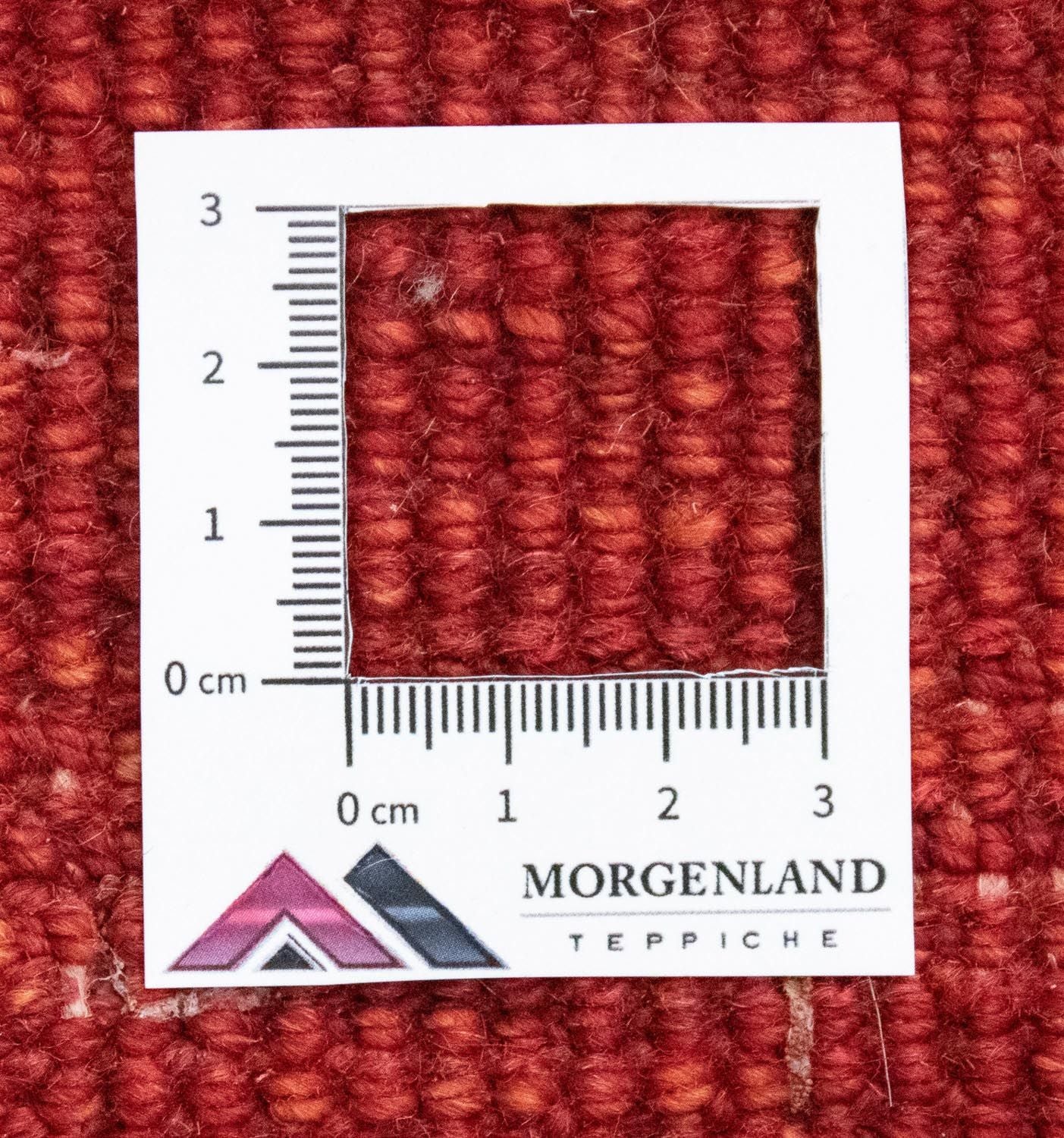 Gabbeh Teppich - Perser 110 x 74 cm - rot