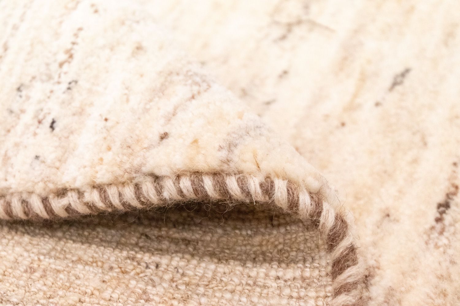 Gabbeh Teppich - Perser 132 x 83 cm - beige