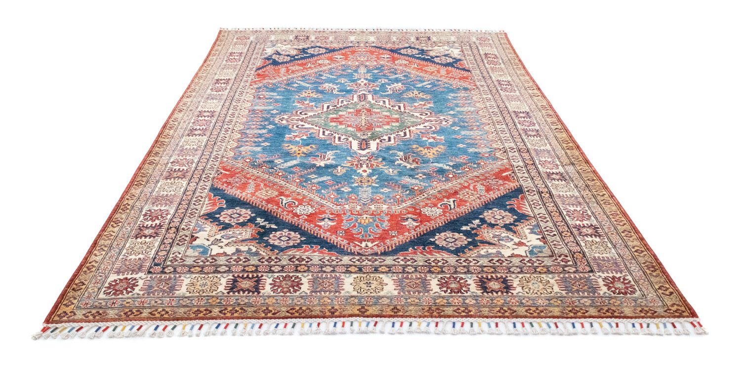 Ziegler Teppich - Kazak 292 x 206 cm - blau
