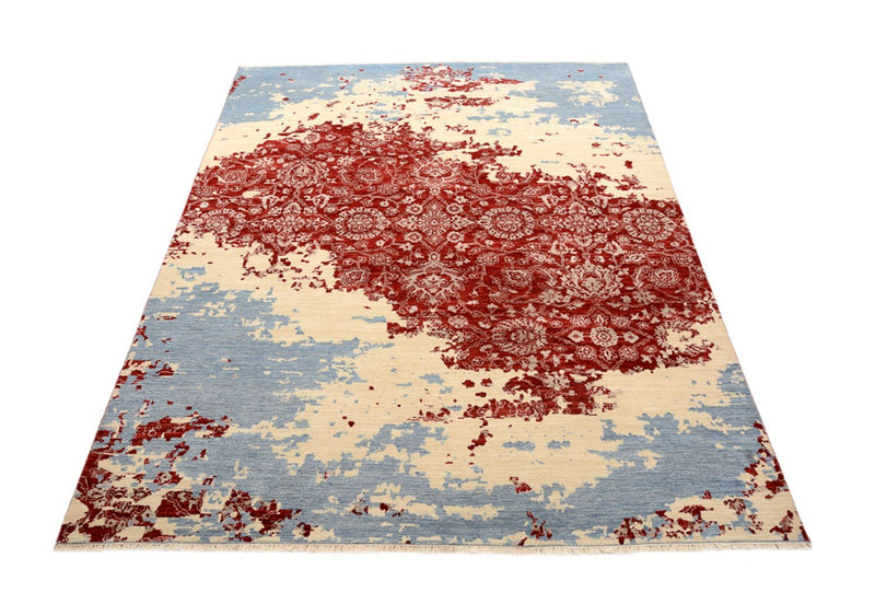 Designer Teppich - 303 x 246 cm - mehrfarbig