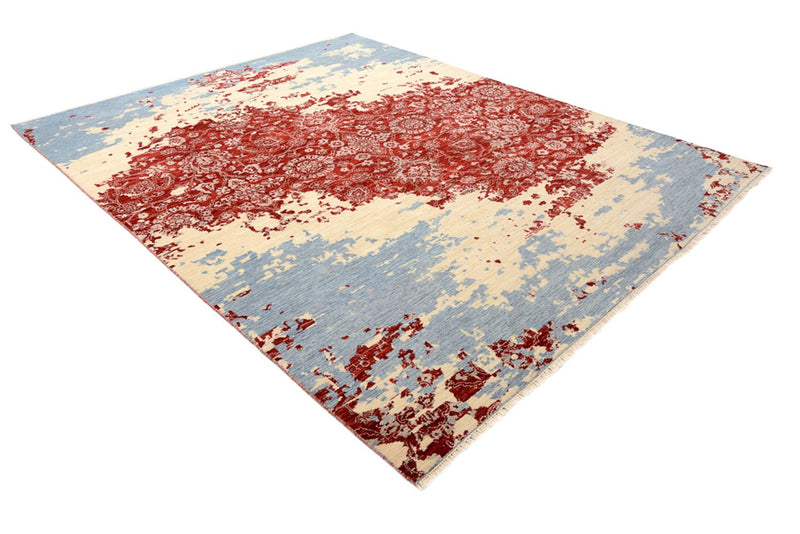 Designer Teppich - 303 x 246 cm - mehrfarbig
