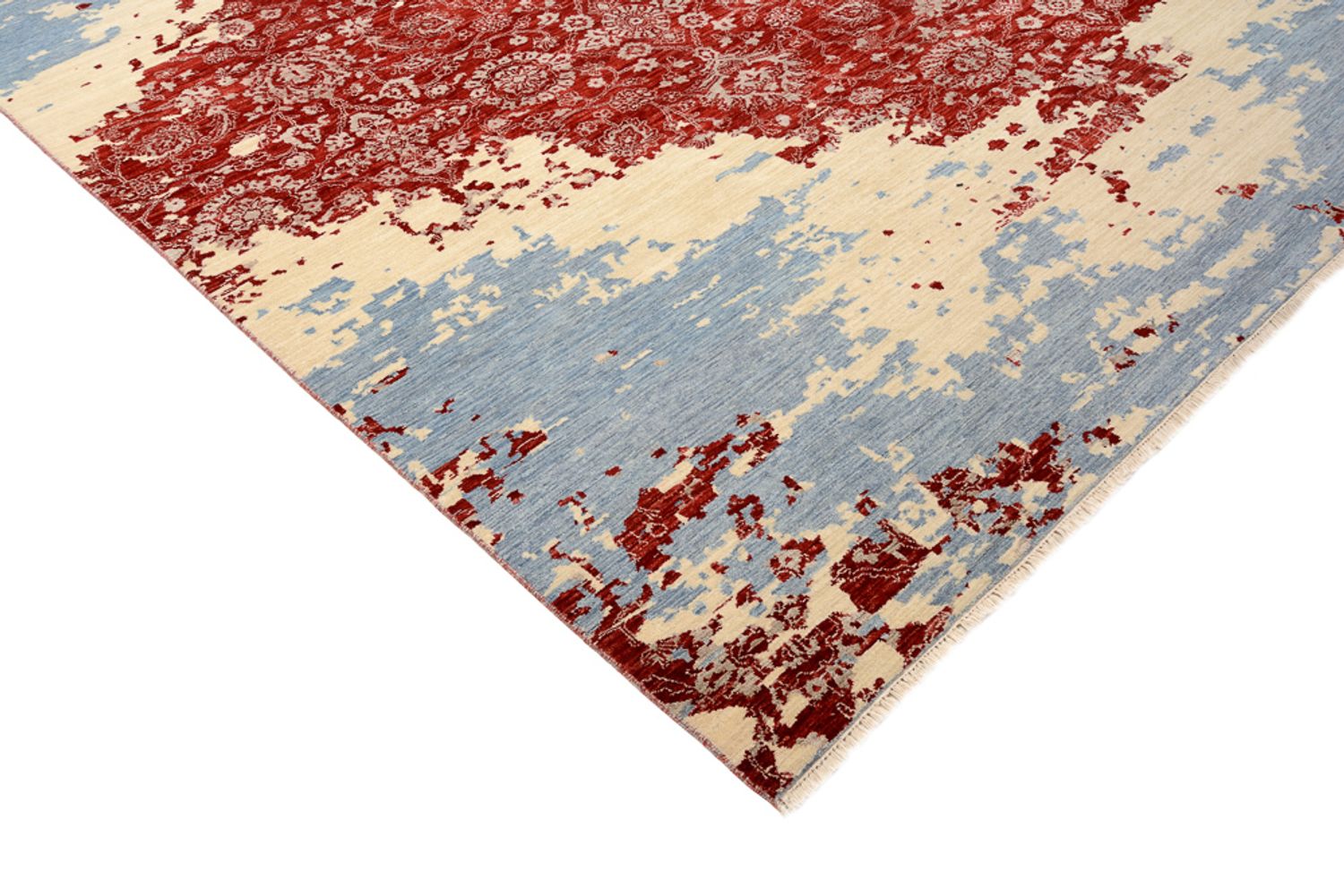 Designer Teppich - 303 x 246 cm - mehrfarbig