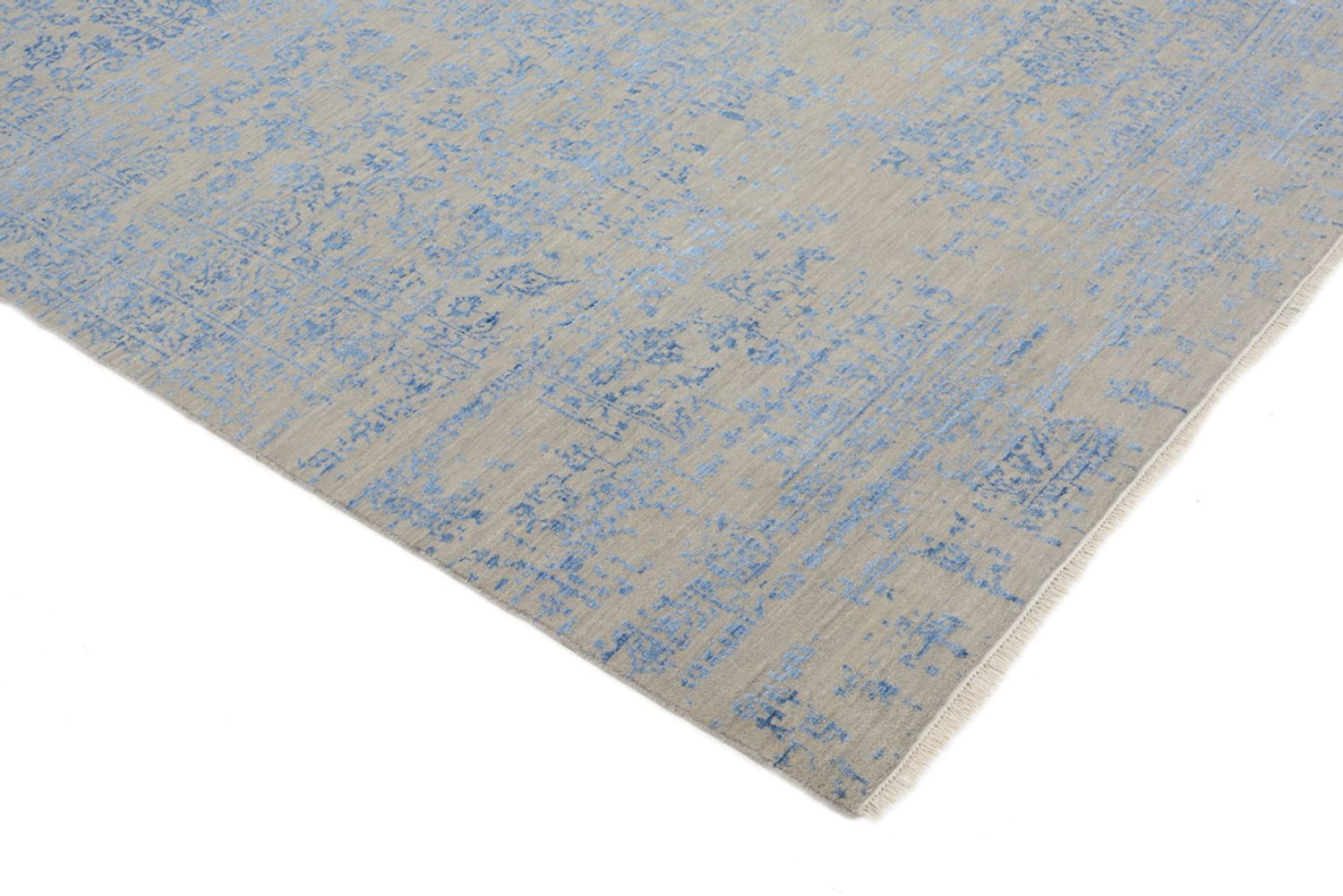 Designer Teppich - 247 x 170 cm - türkis