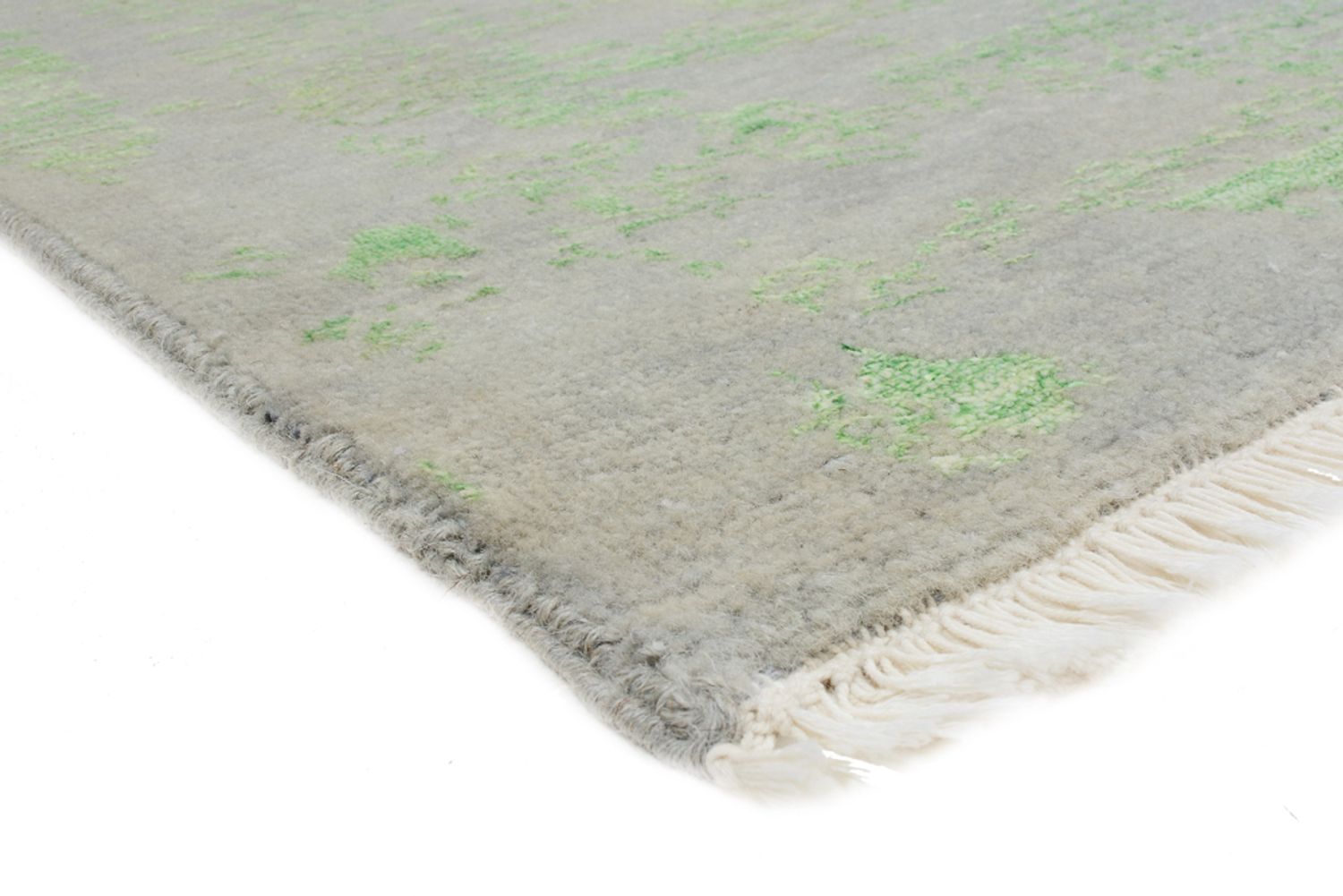 Designer Teppich - 259 x 183 cm - hellgrün