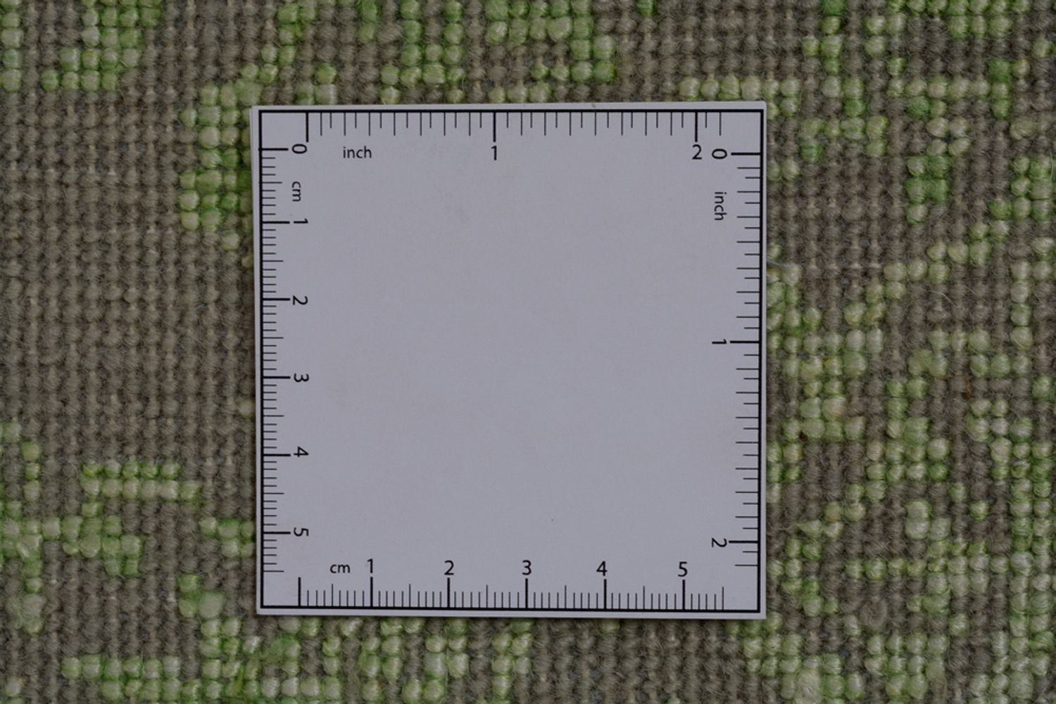 Designer Teppich - 259 x 183 cm - hellgrün