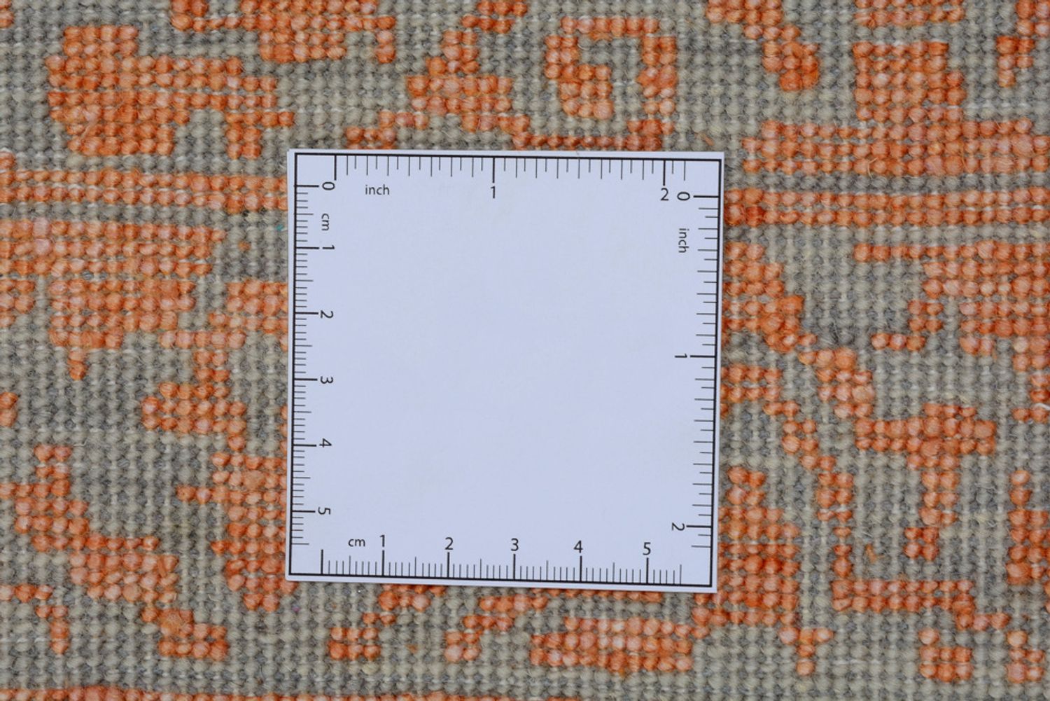 Designer Teppich - 299 x 246 cm - orange