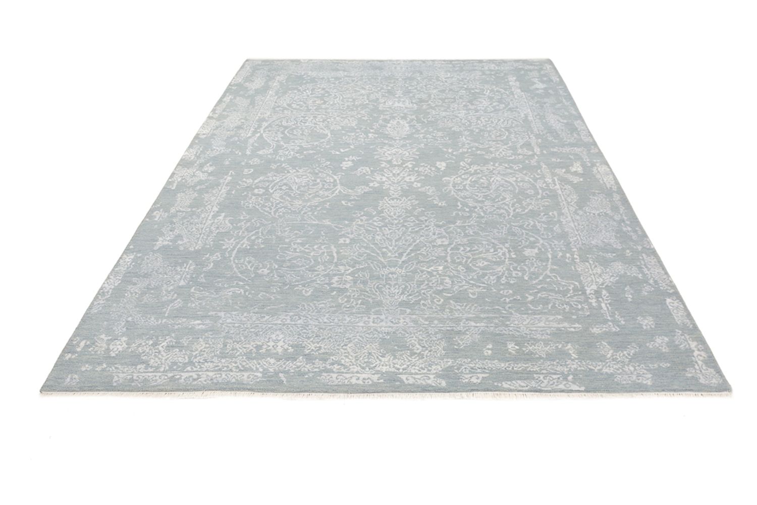 Designer Teppich - 286 x 199 cm - hellgrau