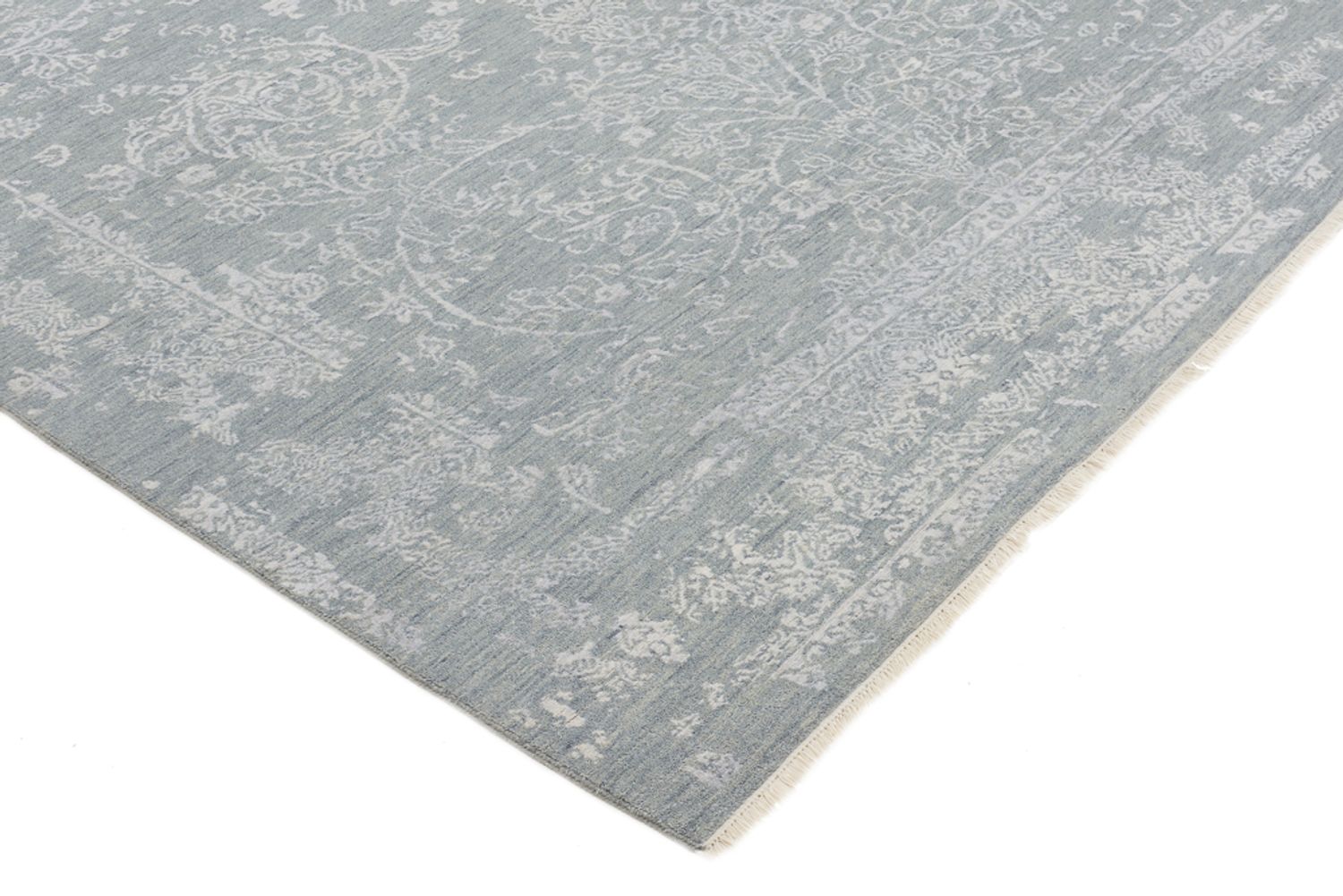 Designer Teppich - 286 x 199 cm - hellgrau