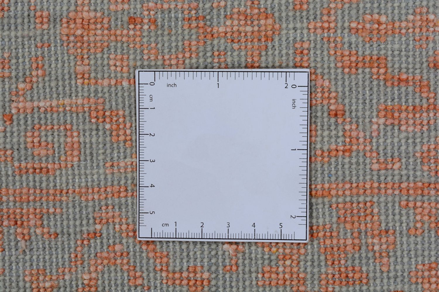 Designer Teppich quadratisch  - 248 x 247 cm - orange