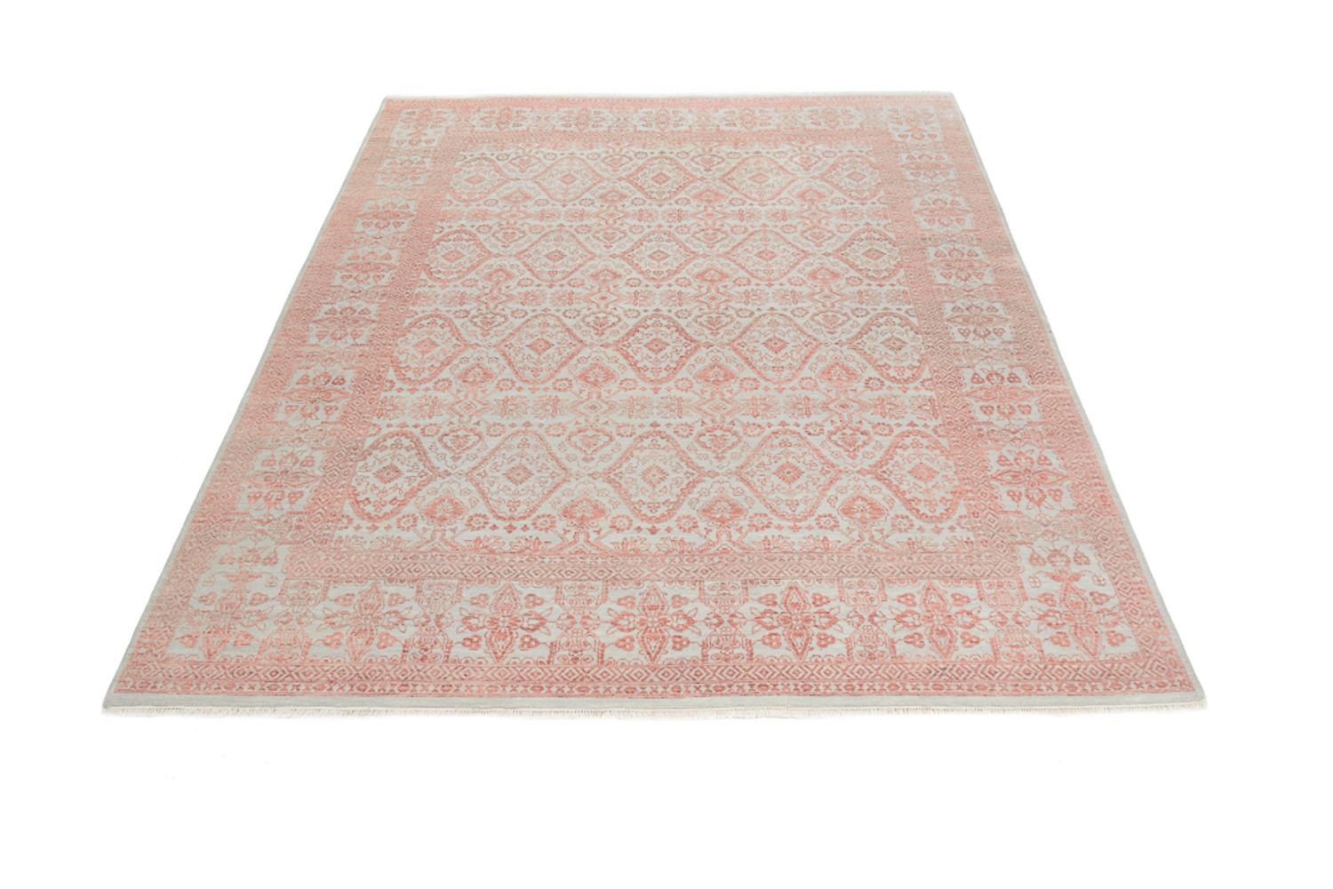 Designer Teppich - 308 x 249 cm - hellrot