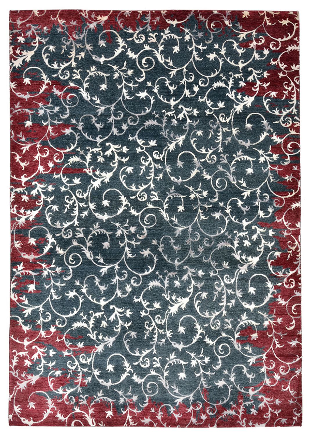Designer Teppich - 242 x 171 cm - dunkelgrau