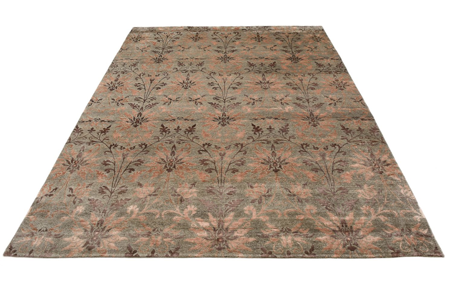 Designer Teppich - 302 x 204 cm - dunkelbraun