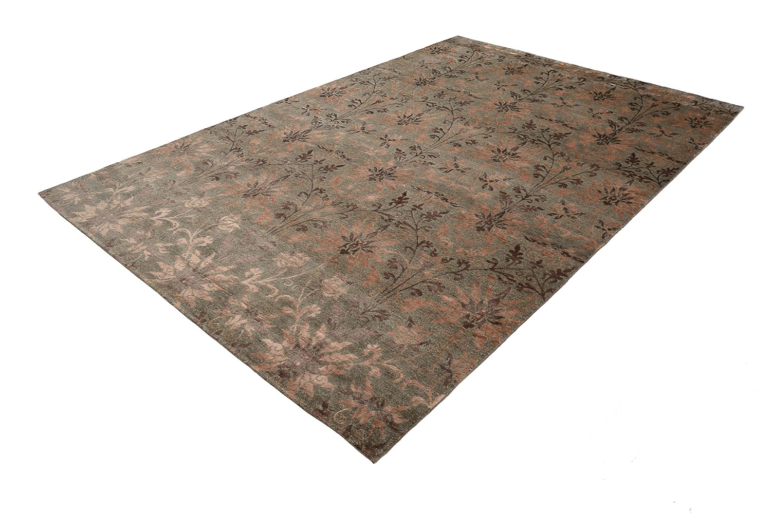 Designer Teppich - 302 x 204 cm - dunkelbraun