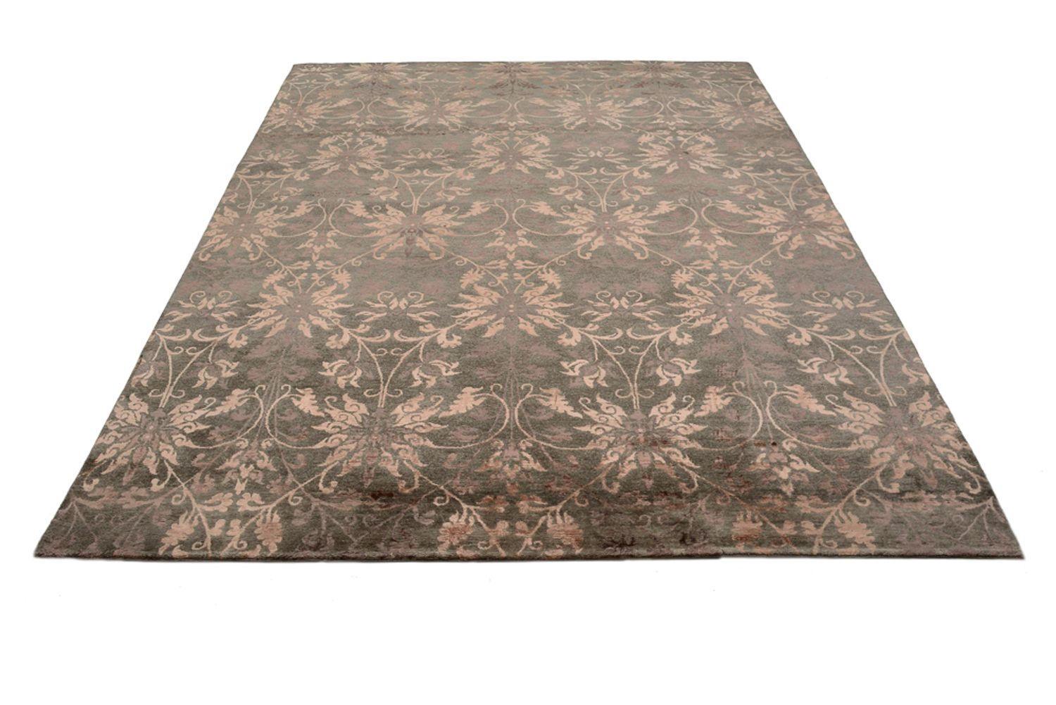 Designer Teppich - 302 x 204 cm - dunkelbraun
