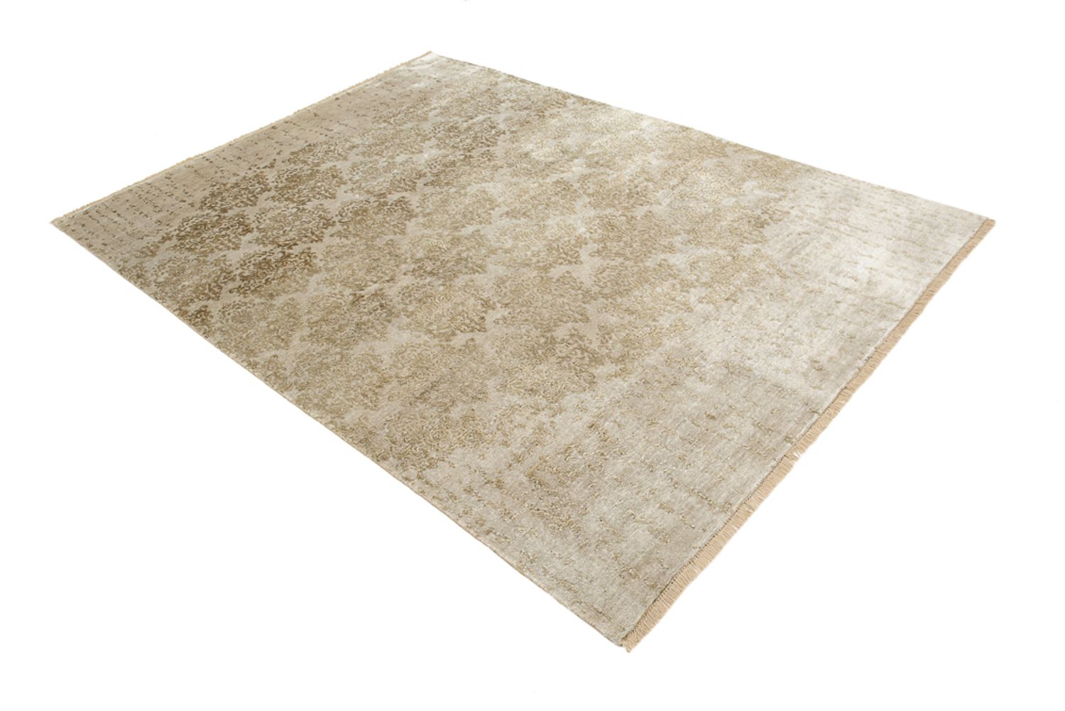Designer Teppich - 237 x 170 cm - olivgrün