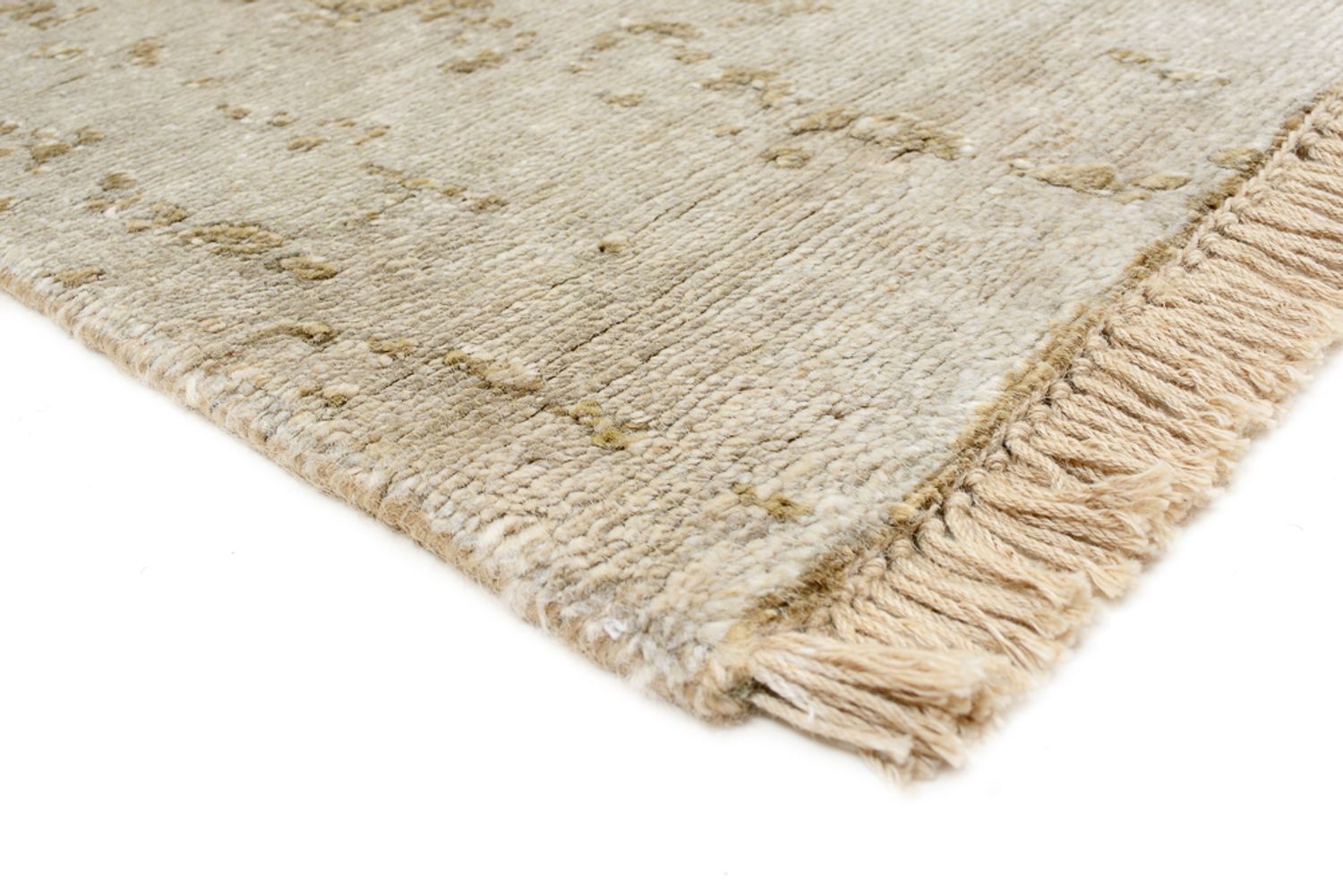 Designer Teppich - 237 x 170 cm - olivgrün