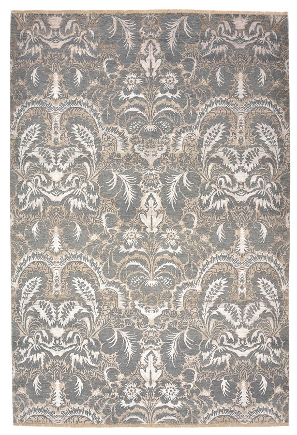 Designer Teppich - 304 x 205 cm - hellgrau