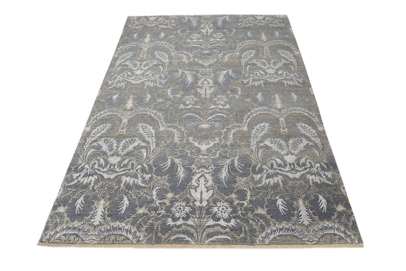 Designer Teppich - 304 x 205 cm - hellgrau