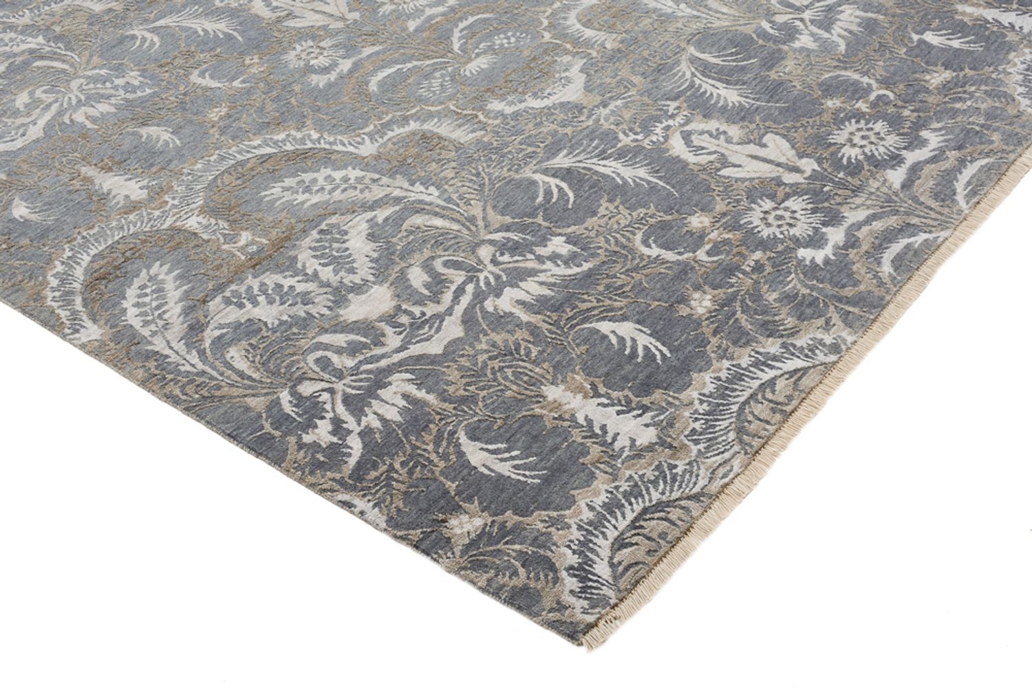 Designer Teppich - 304 x 205 cm - hellgrau