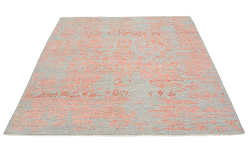 Designer Teppich quadratisch  - 257 x 249 cm - orange