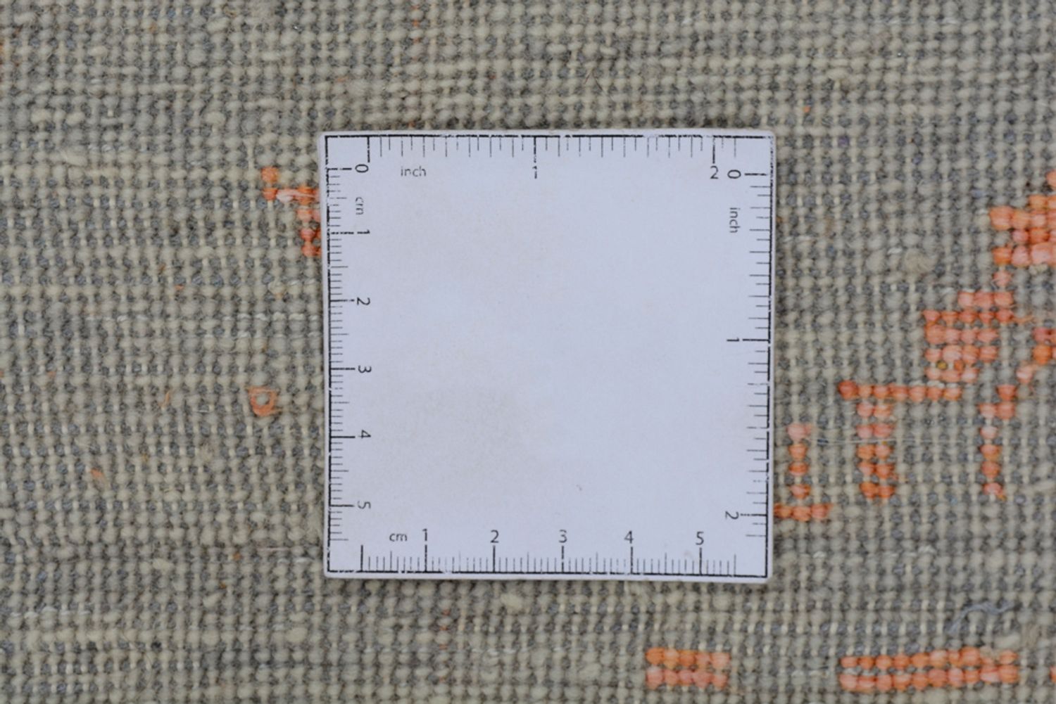 Designer Teppich quadratisch  - 257 x 249 cm - orange