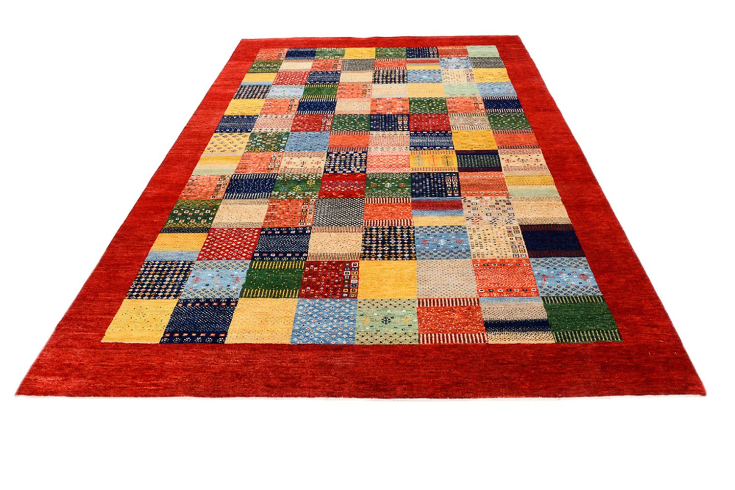 Gabbeh Teppich - Loribaft Indus - 302 x 200 cm - mehrfarbig