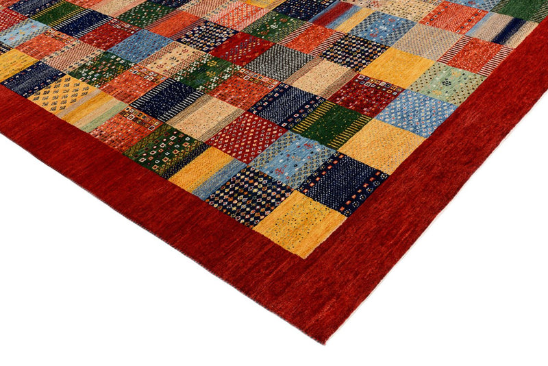 Gabbeh Teppich - Loribaft Indus - 302 x 200 cm - mehrfarbig