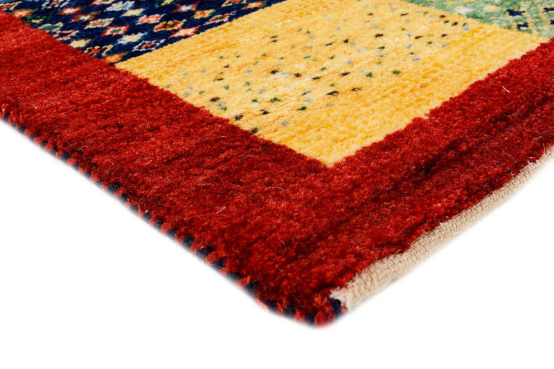 Gabbeh Teppich - Loribaft Indus - 89 x 64 cm - mehrfarbig