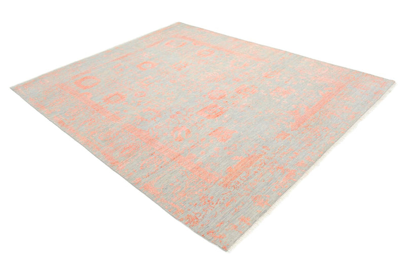 Designer Teppich - 189 x 152 cm - grau