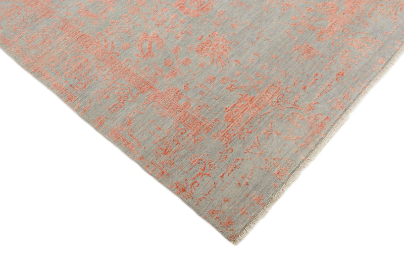 Designer Teppich - 189 x 152 cm - grau