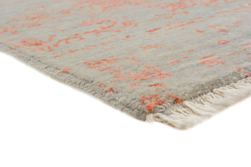 Designer Teppich - 189 x 152 cm - grau