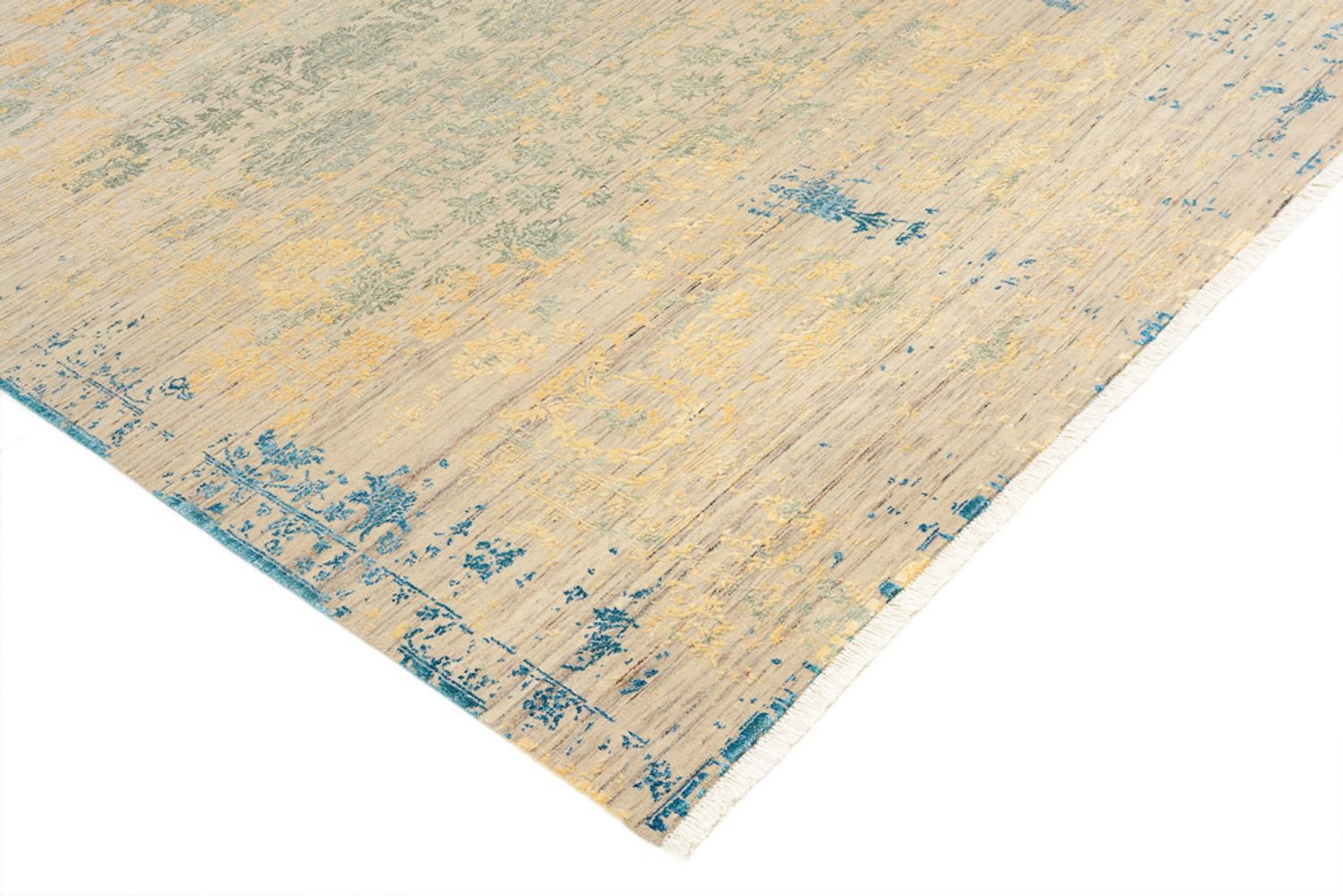 Designer Teppich - 303 x 198 cm - hellbeige